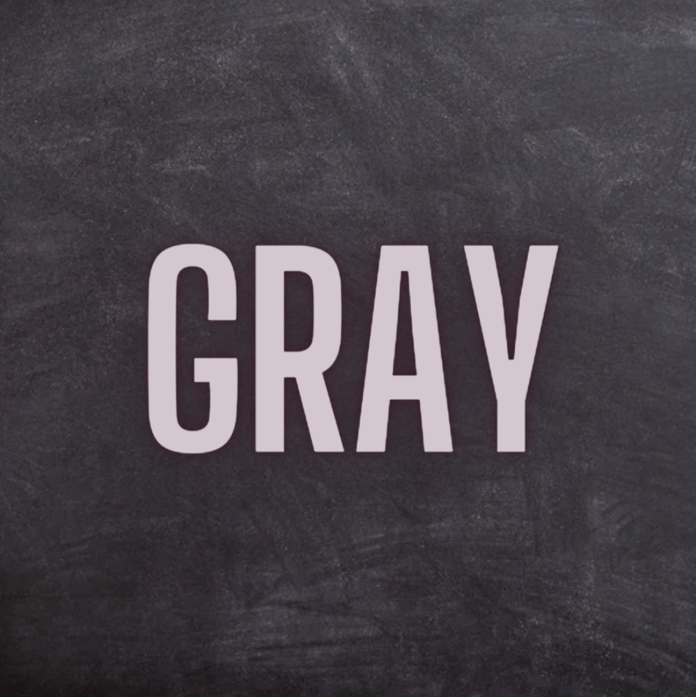 Color coded GRAY